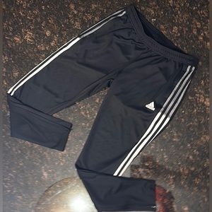 Adidas Aeroready PrimeGreen Athletic Jogger Track Pants Womens Size Medium Black